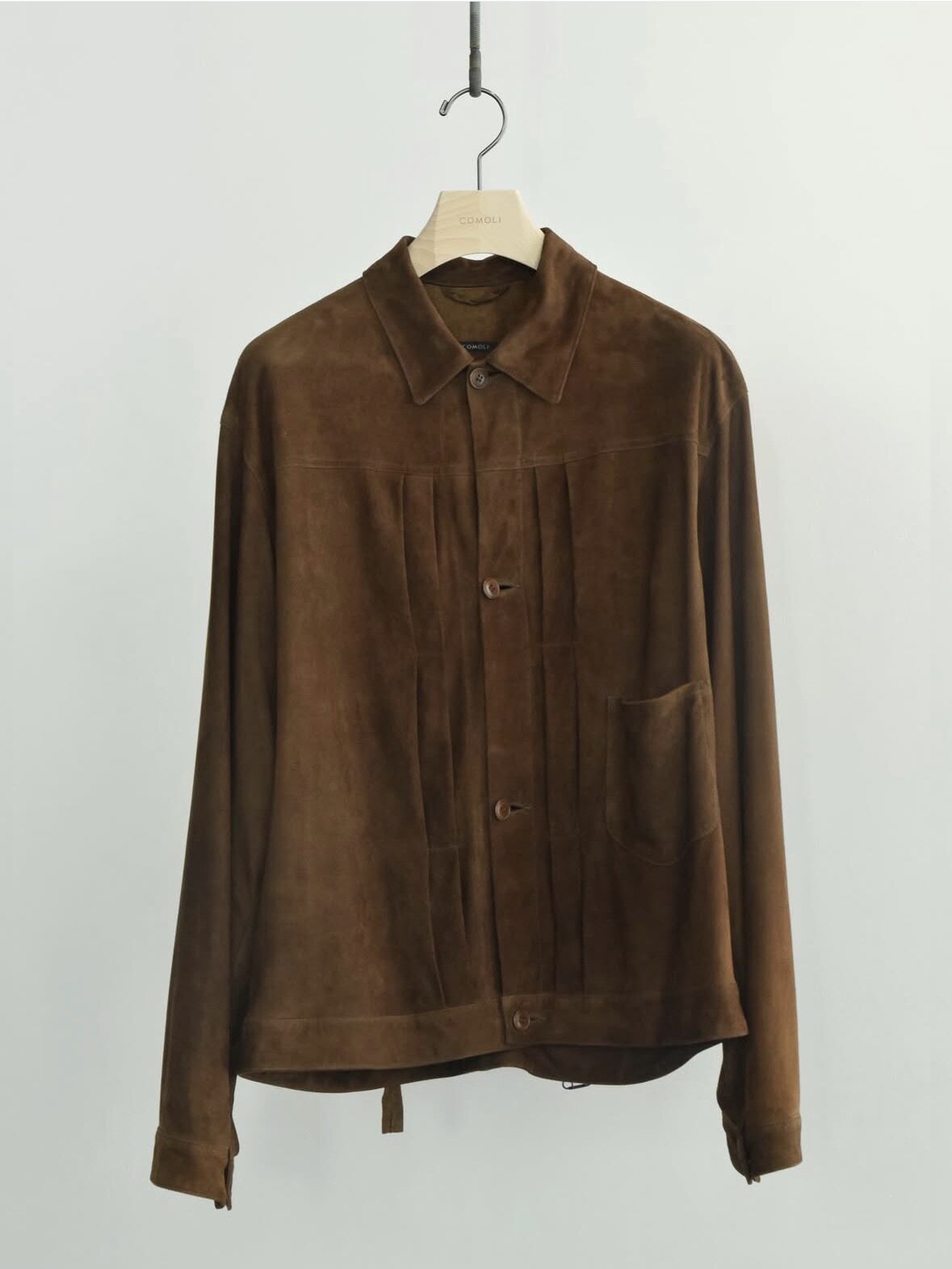 【代购】COMOLI 26ss Suede type1 jacket 麂皮夹克