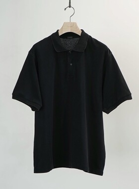 【代购】COMOLI 26ss 鹿の子 Polo shirts 鹿子棉质短袖Polo衫