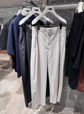【代购】H BEAUTY&YOUTH 26ss Hby 2P Wide pant 直筒阔腿卡其裤
