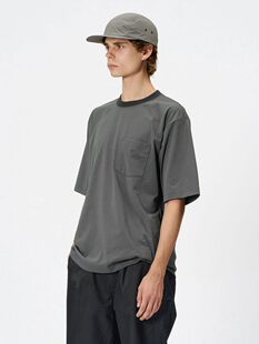 【代购】GOLDWIN 26ss Pocket tshirt 廓形户外面料口袋短袖T恤