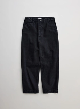 【代购】NICENESS 26ss Utility pant 硫化染色做旧宽松工装裤