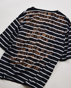 26ss NICENESS Basque tee T恤 长绒手作拔染印花短袖 代购