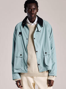 【代购】BARBOUR 26ss Bshop店铺限定 Blyth 短款复古乘马夹克