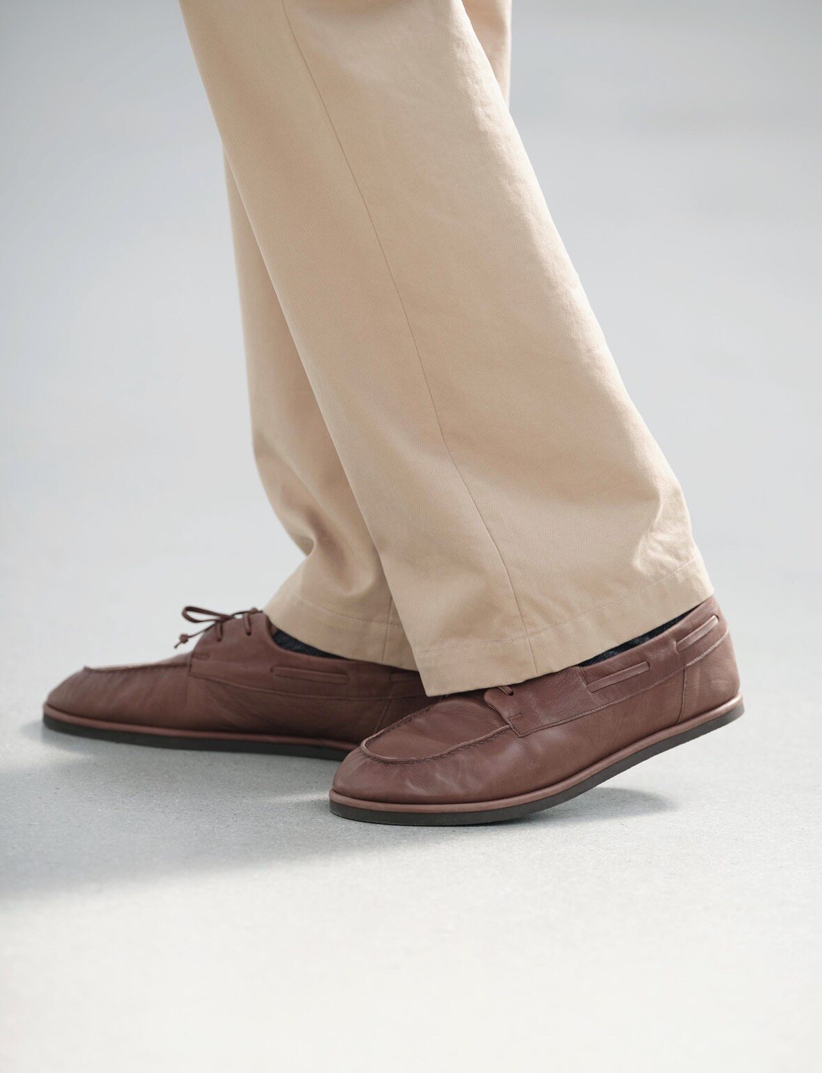 【代购】AURALEE 26ss Deck shoes 手作新西兰牛犊皮甲板鞋