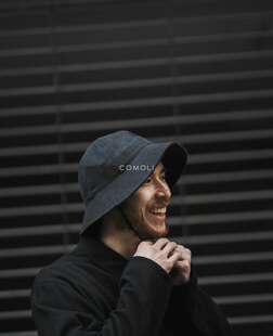 26ss COMOLI 代购 真丝起毛软顶渔夫帽 nep hat Silk