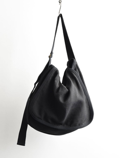 25aw 亚麻帆布斜挎包 COMOLI shoulder bag duck 代购 Hemp