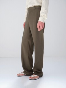 【代购】AURALEE 26ss Wool gabardine slack 140全羊毛西裤