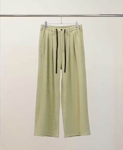 【代购】ANCELLM 26ss Wide easy pant 竖条纹宽松西裤