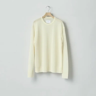 26ss T恤 SSSTEIN 轻薄苎麻混纺长袖 crewneck 代购 Knit