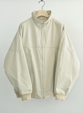 【代购】COMOLI 26ss Post work twill blouson 棉纤拉链立领夹克