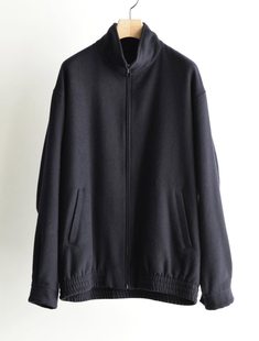 25aw COMOLI 代购 羊绒复古运动夹克 track jacket Cashmere