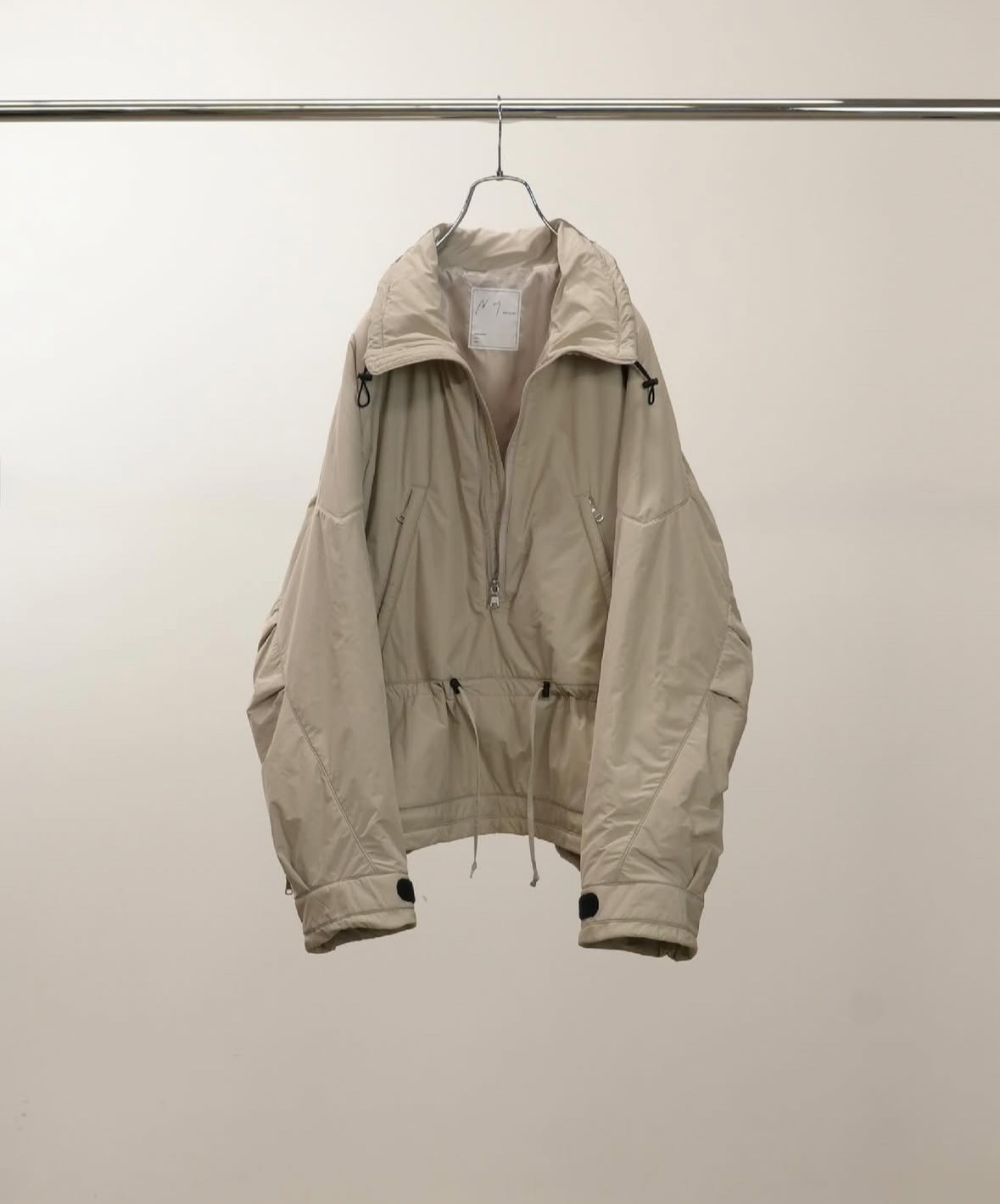 【代购】ANCELLM 25aw Padding pullover jacket 填充套头棉服