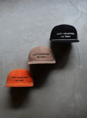 【代购】THE HW DOG&CO 25aw Bikers cap 摇粒绒复古平檐帽