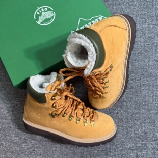 【现货】KITH Diemme联名 内里加绒高帮户外靴