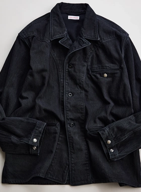 【代购】NICENESS 26ss Utility jacket硫化染色做旧复古工装夹克