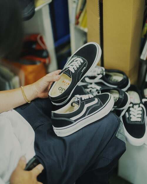BEAMS50周年联名融合VANS滑板鞋