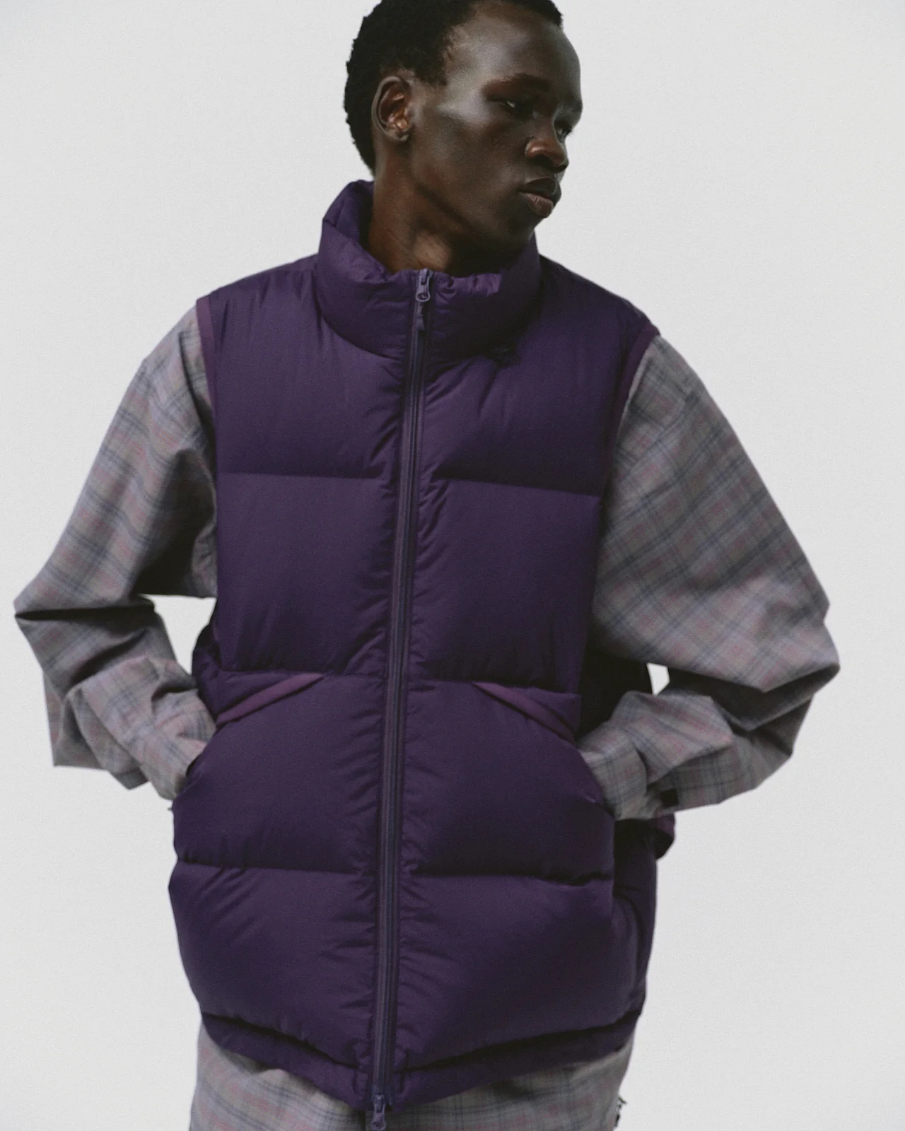 秋冬新款定番轻量户外羽绒马甲