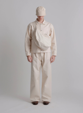 【代购】T.T Taigatakahashi 25aw Newsboy bag 水洗帆布报童包