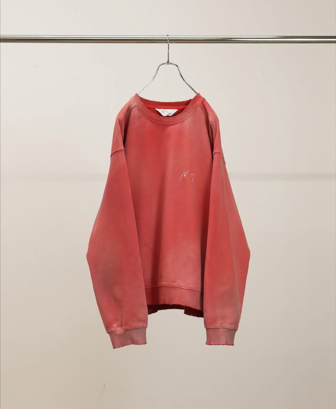 【代购】ANCELLM 26ss Unevenness sweat shirt 染色破坏做旧卫衣,男装,卫衣,淘宝优惠券,粉丝福利购,淘宝优惠卷