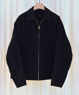 25aw 鼹鼠皮拉链夹克 COMOLI short jacket zip 代购 Moleskin