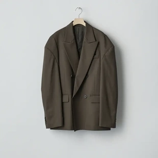 25aw 夹克 SSSTEIN 60华达尼垫肩休闲西装 jacket 代购