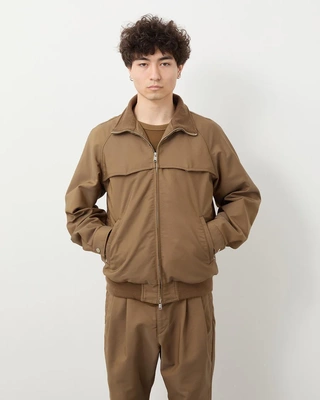 棉混纺华达呢面料工装夹克