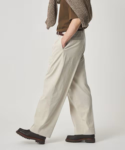 【代购】STEVEN ALAN 26ss Dress trousers2西裤剪裁斜纹布卡其裤