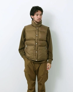 25aw NONNATIVE 代购 尼龙防撕布羽绒马甲 down vest Explorer