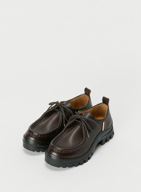 【代购】HENDER SCHEME Tirolean 2146 牛皮V底大头德比皮鞋