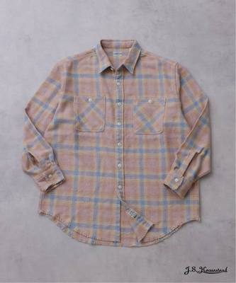 春夏新款水洗染色加工法兰绒衬衫