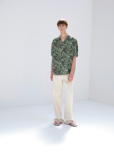 【代购】AURALEE 26ss Silk ss shirts 真丝夏威夷短袖衬衫