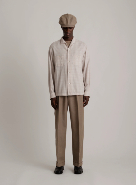 【代购】T.T Taigatakahashi 26ss Sir guy shirt 羊毛休闲衬衫