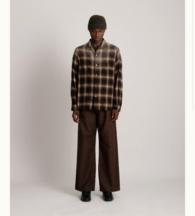 Taigatakahashi 25aw Open shirt T.T collar 开襟衬衫 代购