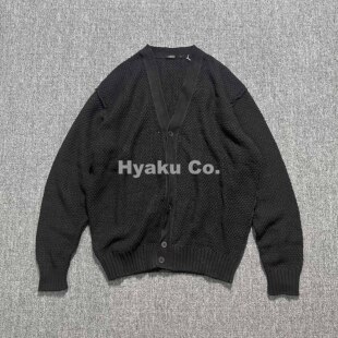 【现货】COMOLI 25ss 5G Knit cardigan 针织开衫