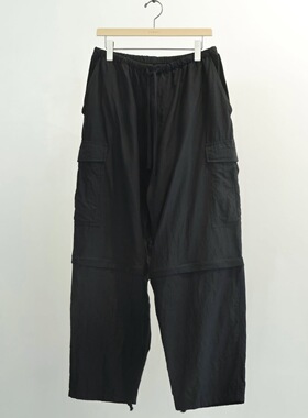 【代购】COMOLI 26ss Ripstop 6P pant 超轻防撕可拆六袋工装裤