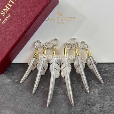 18K金鹰头风切羽毛LARRYSMITH
