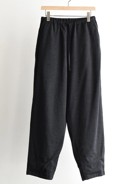 【代购】COMOLI 25aw Wool knit tapered pant 纯羊毛针织休闲裤