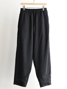 【代购】COMOLI 25aw Wool knit tapered pant 纯羊毛针织休闲裤