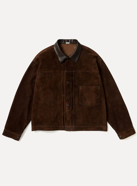 【代购】APRESSE 26ss Suede leather 1st type jacket 麂皮夹克