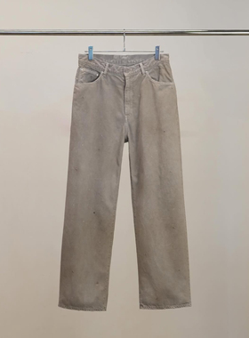 【代购】ANCELLM 26ss Middle straight 5P denim 染色直筒牛仔裤