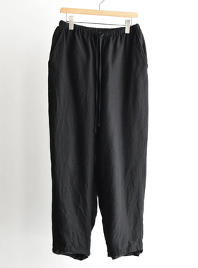 【代购】COMOLI 25aw Cashmere silk tapered pant羊绒真丝休闲裤