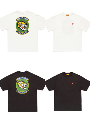 秋冬新背后虎头卡通印花短袖T恤
