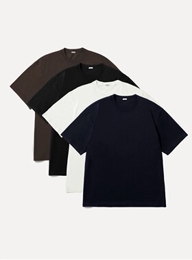 【代购】APRESSE 26ss HW T-shirt 重磅全棉纯色短袖T恤