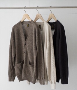 【代购】BATONER 26ss Linen cardigan 高支水洗亚麻针织开衫