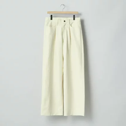【代购】SSSTEIN 26ss One tuck wide pant 双层纺织单褶休闲裤