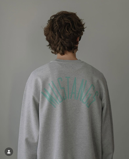 26ss UNLIKELY Simple sweat 印花圆领卫衣 crew 代购