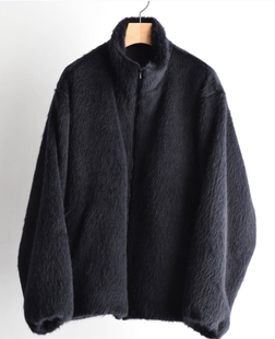 25aw COMOLI 代购 驼毛拉链夹克 shaggy jacket Camel