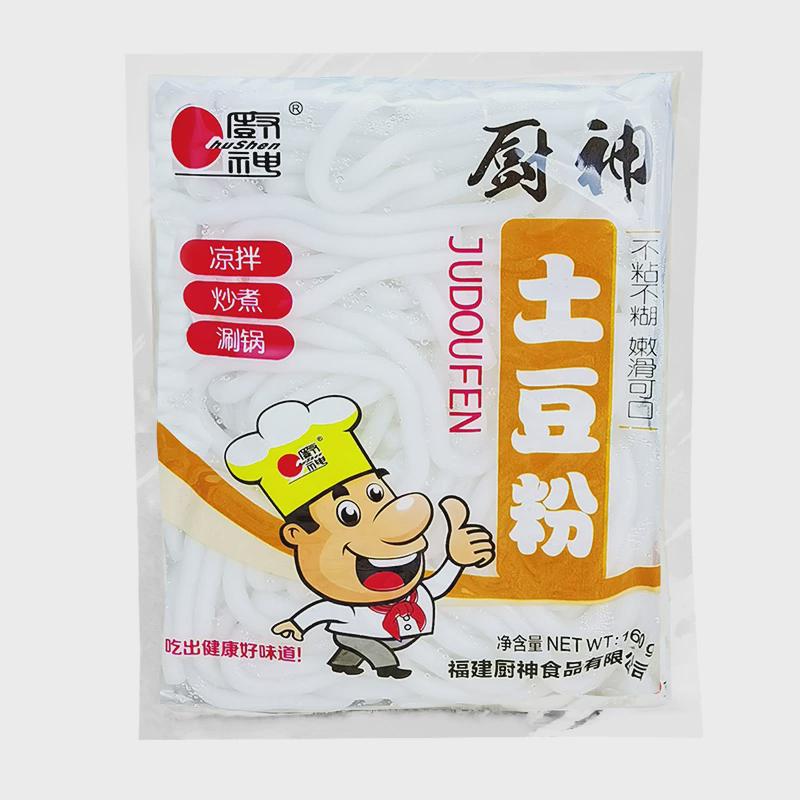 新货厨神土豆粉160g砂锅红薯粉条麻辣酸辣粉乌冬面40袋江浙沪皖包