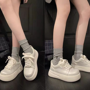 9092 上新头层牛皮休闲小白鞋 2025秋款 10.10 NO退NO换