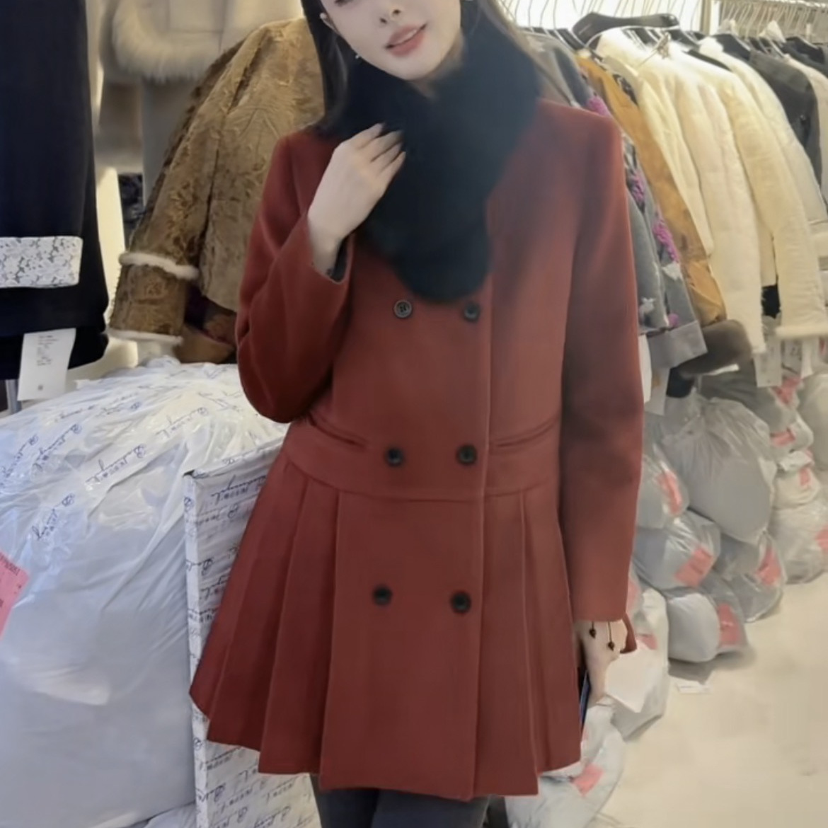【NO退NO换】2025冬季新款韩系小香风外套6903JY  11.20